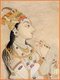 India: Empress Nur Jahan (1577 - 1645), Rajasthani painting, Kishangarh, c. 1725-1750